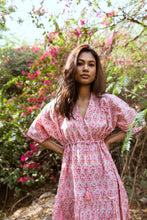 Load image into Gallery viewer, Ruffle Kaftan Dress