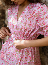 Load image into Gallery viewer, Ruffle Kaftan Dress