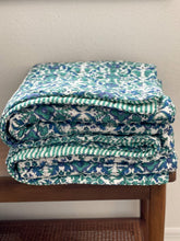 Load image into Gallery viewer, Kantha Throw Blanket